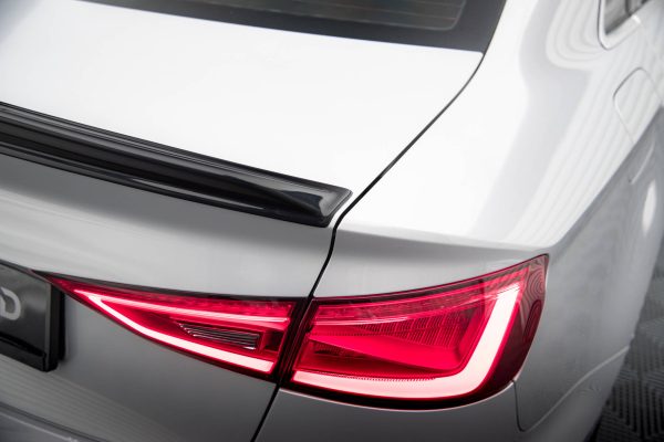 Audi A3 / A3 S-Line / S3 Sedan 8V - Aileron / Extensão 3D | AU-A3-8V-CAP3D1G | Produto Maxton Design distribuído por Unicartuning.