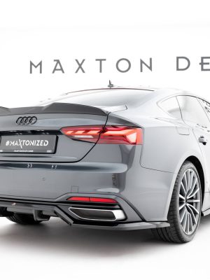 Audi A5 Sportback F5 - Aileron / Extensão 3D | AU-A5-2F-SB-CAP3D1G | Produto Maxton Design distribuído por Unicartuning.