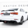 Audi RS3 Sedan 8V / 8V (facelift) - Aileron / Extensão 3D | AU-A3-8V-CAP3D1G | Produto Maxton Design distribuído por Unicartuning.