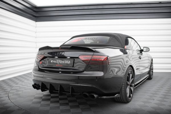 Audi S5 / A5 S-Line Cabrio 8T - Aileron / Extensão 3D | AU-S5-1-CA-CAP1G | Produto Maxton Design distribuído por Unicartuning. Audi S5 / A5 S-Line Cabrio 8T - Aileron / Extensão 3D | AU-S5-1-CA-CAP1G | Produto Maxton Design distribuído por Unicartuning.