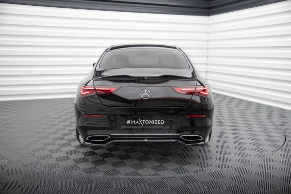 Mercedes-Benz CLA Coupé C118 (facelift) - Aileron / Extensão 3D | ME-CLA-118-CAP2G | Produto Maxton Design distribuído por Unicartuning.