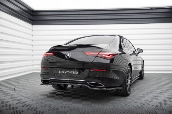 Mercedes-Benz CLA Coupé C118 (facelift) - Aileron / Extensão 3D | ME-CLA-118-CAP2G | Produto Maxton Design distribuído por Unicartuning.