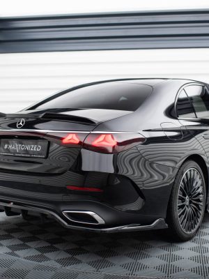 Mercedes-Benz E AMG-line W214 - Aileron / Extensão 3D | ME-E-214-AMGLINE-CAP3D1G | Produto Maxton Design distribuído por Unicartuning.