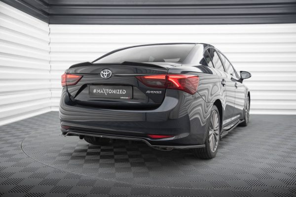 Toyota Avensis Mk3 (facelift) - Aileron / Extensão 3D | TO-AV-3F2-S-CAP1G | Produto Maxton Design distribuído por Unicartuning.