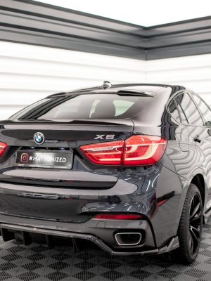 BMW X6 F16 Pack M / X6 M F86 - Aileron / Extensão 3D V.1 | BM-X6-16-MPACK-CAP2G | Produto Maxton Design distribuído por Unicartuning.