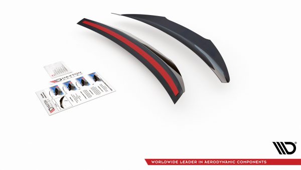 Abarth 124 Spider - Aileron / Extensão | FI-124-1-AB-CAP2G | Produto Maxton Design distribuído por Unicartuning.