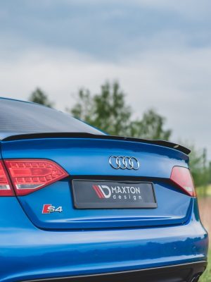 Audi A4 / A4 S-Line B8 / B8 Fl Sedan - Aileron / Extensão | AU-A4-B8-CAP1G | Produto Maxton Design distribuído por Unicartuning.