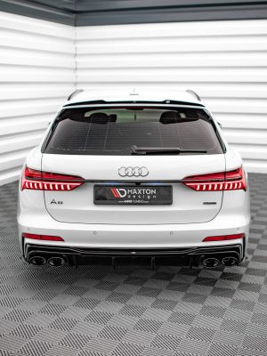 Audi A6 Avant / A6 Allroad / A6 S-Line Avant / S6 Avant C8 / C8 (facelift) - Aileron / Extensão | AU-A6-C8-SLINE-AV-CAP1G | Produto Maxton Design distribuído por Unicartuning.