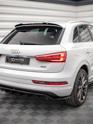Audi Q3 Sport 8u (facelift) / S-Line 8u - Aileron / Extensão | AU-Q3-1F-SLINE-CAP1G | Produto Maxton Design distribuído por Unicartuning.
