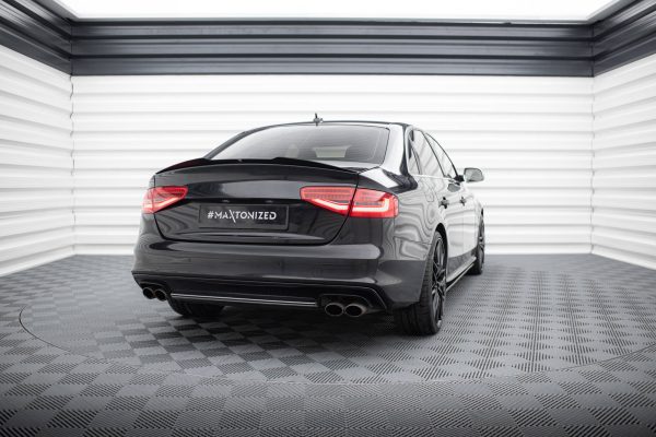 Audi S4 B8 Fl Sedan - Aileron / Extensão | AU-S4-B8F-CAP1G | Produto Maxton Design distribuído por Unicartuning.