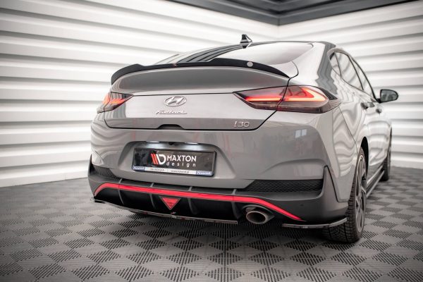 Hyundai I30 Fastback N-line Mk3 (facelift) - Aileron / Extensão | HY-I30-3F-NLINE-FB-CAP1G | Produto Maxton Design distribuído por Unicartuning.