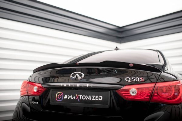 Infiniti Q50 S Mk1 - Aileron / Extensão | IN-Q50S-1-CAP1G | Produto Maxton Design distribuído por Unicartuning.