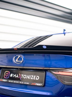 Lexus GS F Mk4 (facelift) - Aileron / Extensão | LE-GSF-4F-CAP1G | Produto Maxton Design distribuído por Unicartuning.