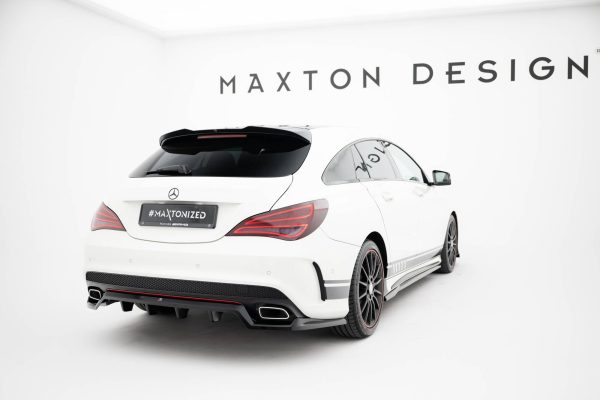 Mercedes-Benz CLA 45 AMG C117/a45 AMG W176 (pre-facelift) - Aileron / Extensão | ME-CLA-117-AMG-SB-CAP1G | Produto Maxton Design distribuído por Unicartuning.