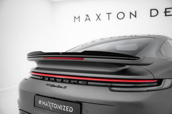 Porsche 911 Turbo S Sport Package 992 - Aileron / Extensão | PO-911-992-TURBO-S-SPORT-CAP1G | Produto Maxton Design distribuído por Unicartuning.