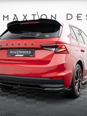 Skoda Fabia Mk4 - Aileron / Extensão | SK-FA-4-CAP1G | Produto Maxton Design distribuído por Unicartuning.