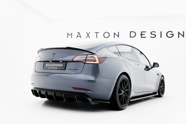 Tesla Model 3 - Aileron / Extensão | TE-MODEL3-1-CAP1G | Produto Maxton Design distribuído por Unicartuning.