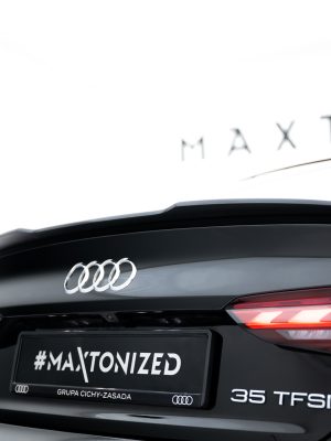 Audi A5 F5 Sportback - Aileron / Extensão V.1 | AU-A5-2-SLINE-SB-CAP1G | Produto Maxton Design distribuído por Unicartuning. Audi A5 F5 Sportback - Aileron / Extensão V.1 | AU-A5-2-SLINE-SB-CAP1G | Produto Maxton Design distribuído por Unicartuning.