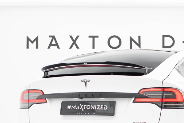 Tesla Model X - Aileron / Extensão V.1 | TE-MODELX-CAP1G | Produto Maxton Design distribuído por Unicartuning.
