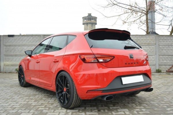 Seat Leon III Cupra - Aileron / Extensão V.2 | SE-LE-3-CU-CAP1G | Produto Maxton Design distribuído por Unicartuning. Seat Leon III Cupra - Aileron / Extensão V.2 | SE-LE-3-CU-CAP1G | Produto Maxton Design distribuído por Unicartuning.