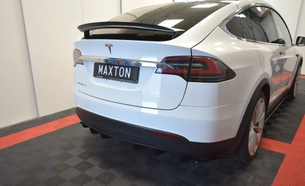 Tesla Model X - Aileron / Extensão V.2 | TE-MODELX-CAP2G | Produto Maxton Design distribuído por Unicartuning.