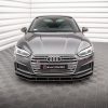 Audi A5 S-Line / S5 Coupé / Sportback F5 - Lâmina frontal STREET PRO | AUS52CNC-FD1B | Produto Maxton Design distribuído por Unicartuning.
