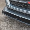 Audi RS3 8V Sportback - Lâmina frontal STREET PRO | AURS38VCNC-FD3BRB | Produto Maxton Design distribuído por Unicartuning.