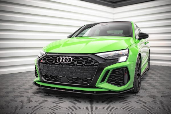 Audi RS3 8Y - Lâmina frontal STREET PRO | AURS38YCNC-FD1B | Produto Maxton Design distribuído por Unicartuning. Audi RS3 8Y - Lâmina frontal STREET PRO | AURS38YCNC-FD1B | Produto Maxton Design distribuído por Unicartuning.