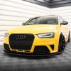 Audi RS4 B8 - Lâmina frontal STREET PRO | AURS4B8CNC-FD1BRB | Produto Maxton Design distribuído por Unicartuning.