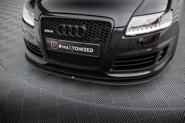 Audi RS6 Avant C6 - Lâmina frontal STREET PRO | AURS6C6CNC-FD3BRB | Produto Maxton Design distribuído por Unicartuning. Audi RS6 Avant C6 - Lâmina frontal STREET PRO | AURS6C6CNC-FD3BRB | Produto Maxton Design distribuído por Unicartuning.