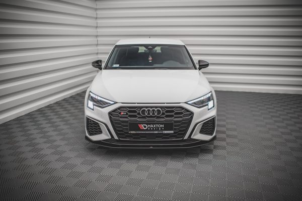Audi S3 / A3 S-Line 8Y - Lâmina frontal STREET PRO | AUA38YSLINECNC-FD1BRB | Produto Maxton Design distribuído por Unicartuning. Audi S3 / A3 S-Line 8Y - Lâmina frontal STREET PRO | AUA38YSLINECNC-FD1BRB | Produto Maxton Design distribuído por Unicartuning.