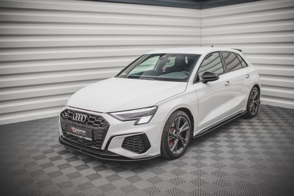 Audi S3 / A3 S-Line 8Y - Lâmina frontal STREET PRO | AUA38YSLINECNC-FD1BRB | Produto Maxton Design distribuído por Unicartuning. Audi S3 / A3 S-Line 8Y - Lâmina frontal STREET PRO | AUA38YSLINECNC-FD1BRB | Produto Maxton Design distribuído por Unicartuning.