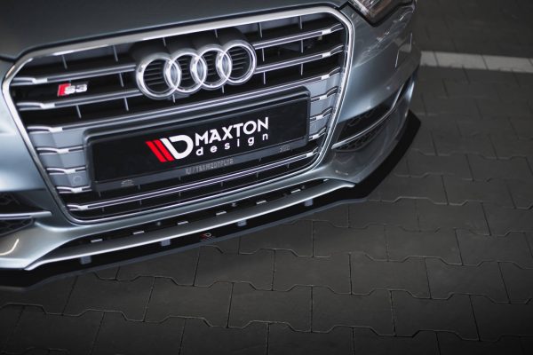 Audi S3 / A3 S-Line Sedan 8V - Lâmina frontal STREET PRO | AUS33SCNC-FD1B | Produto Maxton Design distribuído por Unicartuning. Audi S3 / A3 S-Line Sedan 8V - Lâmina frontal STREET PRO | AUS33SCNC-FD1B | Produto Maxton Design distribuído por Unicartuning.