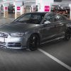 Audi S3 / A3 S-Line Sedan 8V - Lâmina frontal STREET PRO | AUS33SCNC-FD1B | Produto Maxton Design distribuído por Unicartuning. Audi S3 / A3 S-Line Sedan 8V - Lâmina frontal STREET PRO | AUS33SCNC-FD1B | Produto Maxton Design distribuído por Unicartuning.