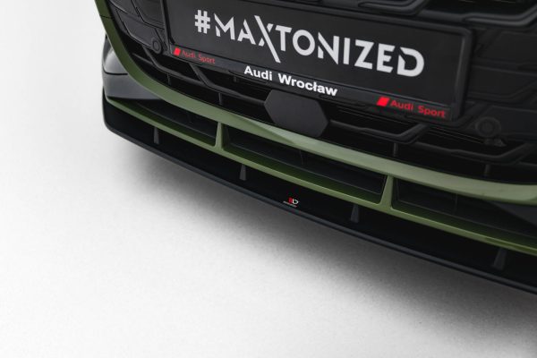 Audi S3 Sportback / A3 S-Line Sportback 8Y (facelift) - Lâmina frontal STREET PRO | AUS38YFCNC-FD1B | Produto Maxton Design distribuído por Unicartuning. Audi S3 Sportback / A3 S-Line Sportback 8Y (facelift) - Lâmina frontal STREET PRO | AUS38YFCNC-FD1B | Produto Maxton Design distribuído por Unicartuning.