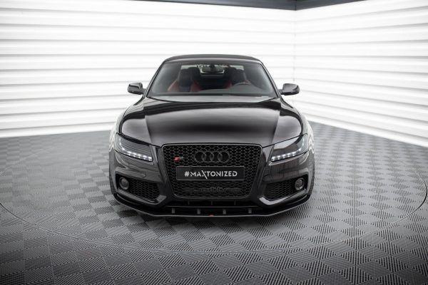 Audi S5 / A5 S-Line 8T - Lâmina frontal STREET PRO | AUS51CNC-FD1BRB | Produto Maxton Design distribuído por Unicartuning. Audi S5 / A5 S-Line 8T - Lâmina frontal STREET PRO | AUS51CNC-FD1BRB | Produto Maxton Design distribuído por Unicartuning.