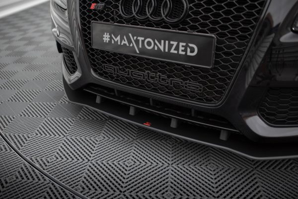 Audi S5 / A5 S-Line 8T - Lâmina frontal STREET PRO | AUS51CNC-FD1BRB | Produto Maxton Design distribuído por Unicartuning. Audi S5 / A5 S-Line 8T - Lâmina frontal STREET PRO | AUS51CNC-FD1BRB | Produto Maxton Design distribuído por Unicartuning.
