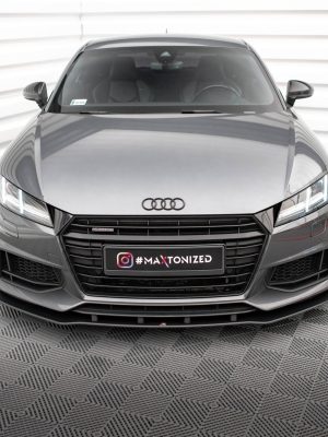 Audi TT S / S-Line 8s - Lâmina frontal STREET PRO | AUTT3SLINECNC-FD1B | Produto Maxton Design distribuído por Unicartuning. Audi TT S / S-Line 8s - Lâmina frontal STREET PRO | AUTT3SLINECNC-FD1B | Produto Maxton Design distribuído por Unicartuning.