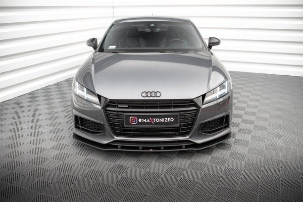 Audi TT S / S-Line 8s - Lâmina frontal STREET PRO | AUTT3SLINECNC-FD1B | Produto Maxton Design distribuído por Unicartuning. Audi TT S / S-Line 8s - Lâmina frontal STREET PRO | AUTT3SLINECNC-FD1B | Produto Maxton Design distribuído por Unicartuning.