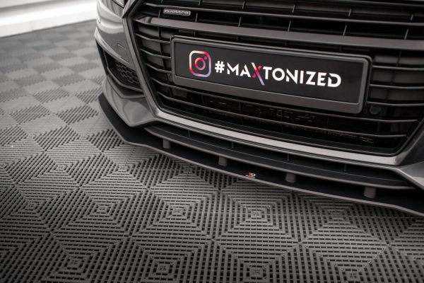 Audi TT S / S-Line 8s - Lâmina frontal STREET PRO | AUTT3SLINECNC-FD1B | Produto Maxton Design distribuído por Unicartuning. Audi TT S / S-Line 8s - Lâmina frontal STREET PRO | AUTT3SLINECNC-FD1B | Produto Maxton Design distribuído por Unicartuning.