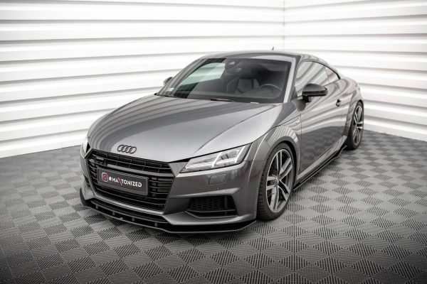 Audi TT S / S-Line 8s - Lâmina frontal STREET PRO | AUTT3SLINECNC-FD1B | Produto Maxton Design distribuído por Unicartuning. Audi TT S / S-Line 8s - Lâmina frontal STREET PRO | AUTT3SLINECNC-FD1B | Produto Maxton Design distribuído por Unicartuning.
