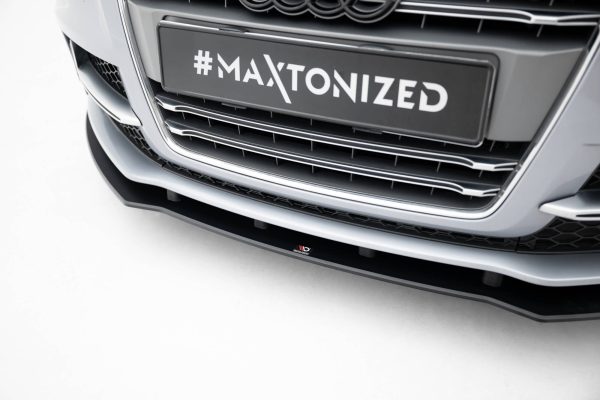 Audi TT S / TT S-Line 8j (facelift) - Lâmina frontal STREET PRO | AUTT2SLINECNC-FD1BRB | Produto Maxton Design distribuído por Unicartuning. Audi TT S / TT S-Line 8j (facelift) - Lâmina frontal STREET PRO | AUTT2SLINECNC-FD1BRB | Produto Maxton Design distribuído por Unicartuning.