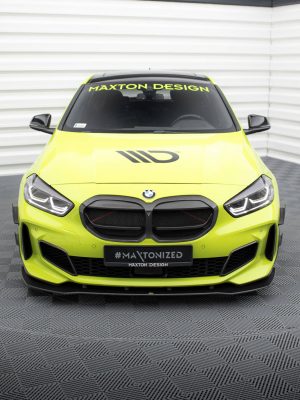 BMW 1 F40 Pack M / M135i - Lâmina frontal STREET PRO | BM140MPACKCNC-FD1BRB | Produto Maxton Design distribuído por Unicartuning.