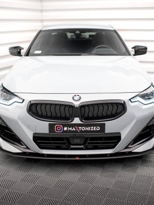 BMW 2 Coupé Pack M / M240i G42 - Lâmina frontal STREET PRO | BM242MPACKCNC-FD1B | Produto Maxton Design distribuído por Unicartuning.