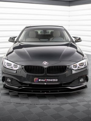 BMW 4 Gran Coupé F36 - Lâmina frontal STREET PRO | BM4F36GCCNC-FD1B | Produto Maxton Design distribuído por Unicartuning. BMW 4 Gran Coupé F36 - Lâmina frontal STREET PRO | BM4F36GCCNC-FD1B | Produto Maxton Design distribuído por Unicartuning.