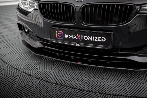 BMW 4 Gran Coupé F36 - Lâmina frontal STREET PRO | BM4F36GCCNC-FD1B | Produto Maxton Design distribuído por Unicartuning. BMW 4 Gran Coupé F36 - Lâmina frontal STREET PRO | BM4F36GCCNC-FD1B | Produto Maxton Design distribuído por Unicartuning.
