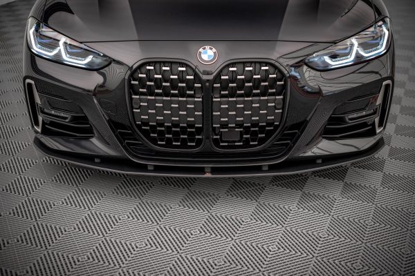 BMW 4 Pack M / M440i G22 / G23 / G22 (facelift) / G23 (facelift) - Lâmina frontal STREET PRO | BM4G22MPACKCNC-FD1B | Produto Maxton Design distribuído por Unicartuning.