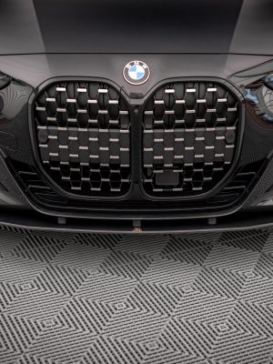 BMW 4 Pack M / M440i G22 / G23 / G22 (facelift) / G23 (facelift) - Lâmina frontal STREET PRO | BM4G22MPACKCNC-FD1BRB | Produto Maxton Design distribuído por Unicartuning.