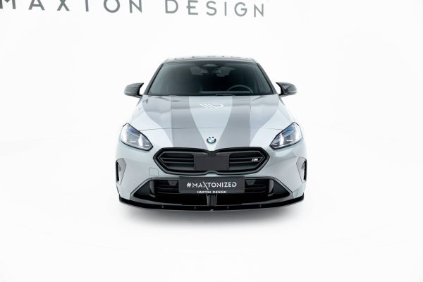 BMW M135i F70 - Lâmina frontal STREET PRO | BM170MPACKCNC-FD1BRB | Produto Maxton Design distribuído por Unicartuning.