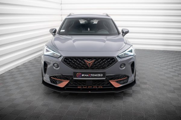 Cupra Formentor Mk1 - Lâmina frontal STREET PRO | CUFO1CNC-FD1BRB | Produto Maxton Design distribuído por Unicartuning. Cupra Formentor Mk1 - Lâmina frontal STREET PRO | CUFO1CNC-FD1BRB | Produto Maxton Design distribuído por Unicartuning.